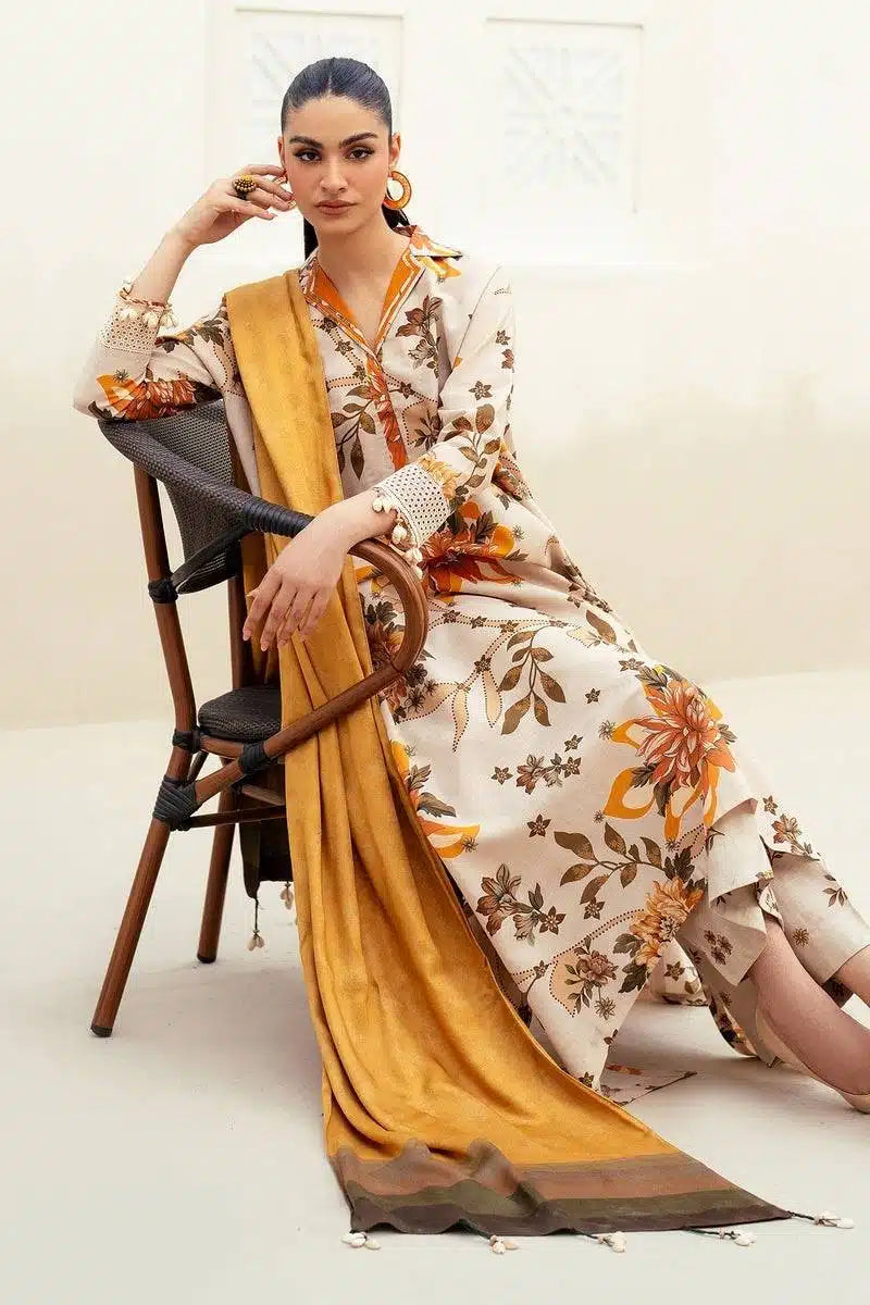 Baroque D-74 Printed three piece suit