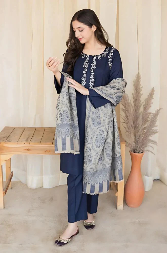 Asiling 3PCS Summer Lawn Collection AN-841