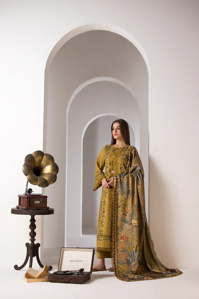 Sobia nazir Embroidered lawn Three Piece SB-D33
