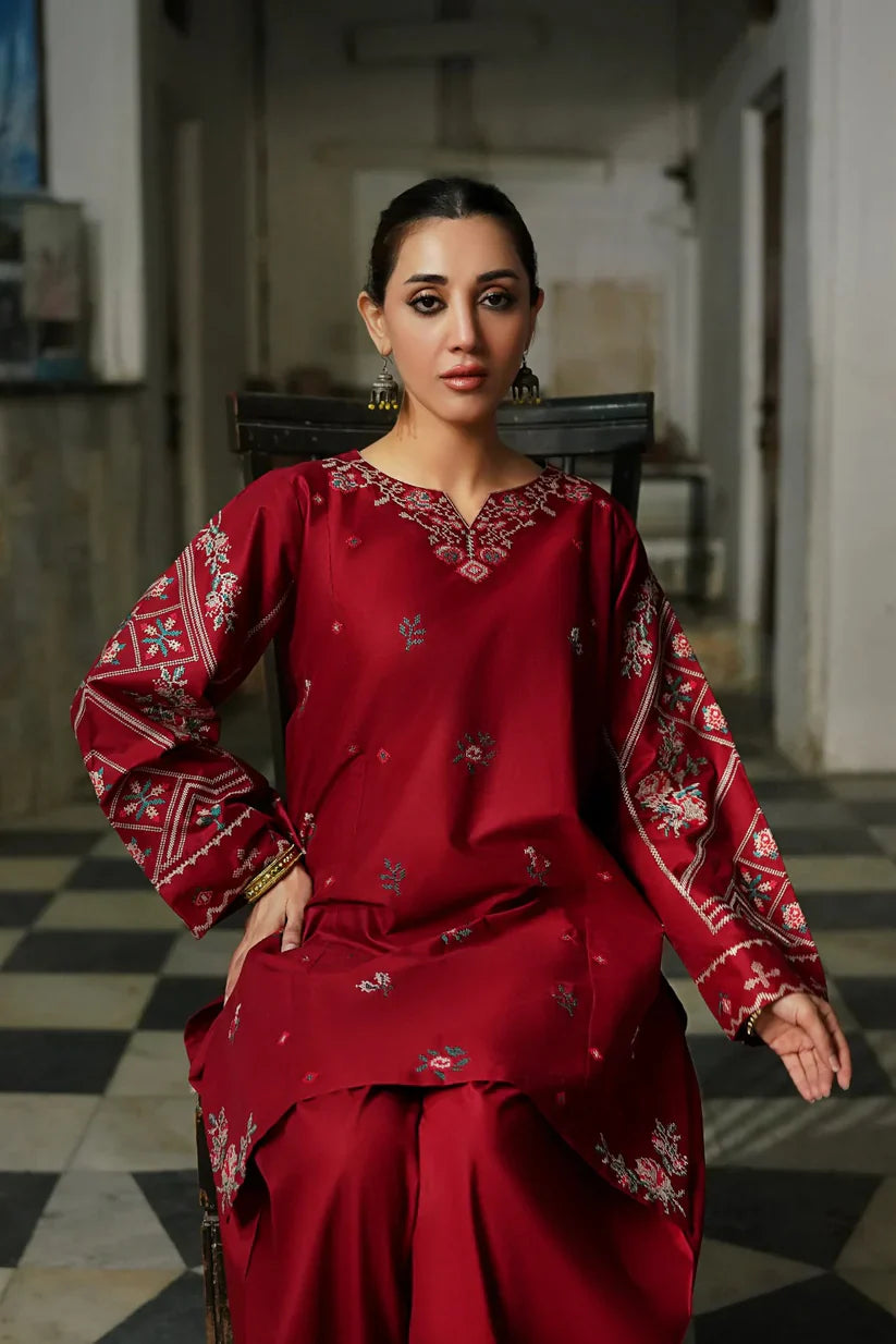 Kayseria D-90 Embroidered Two Piece Lawn Collection
