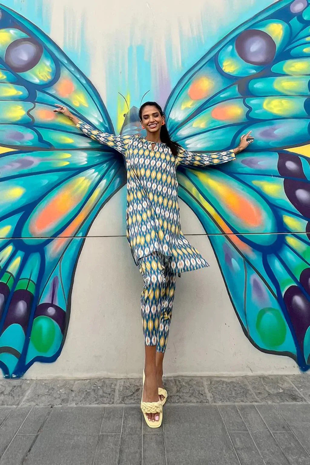 FCC D-478 Digital Printed Shamoz Silk two piece