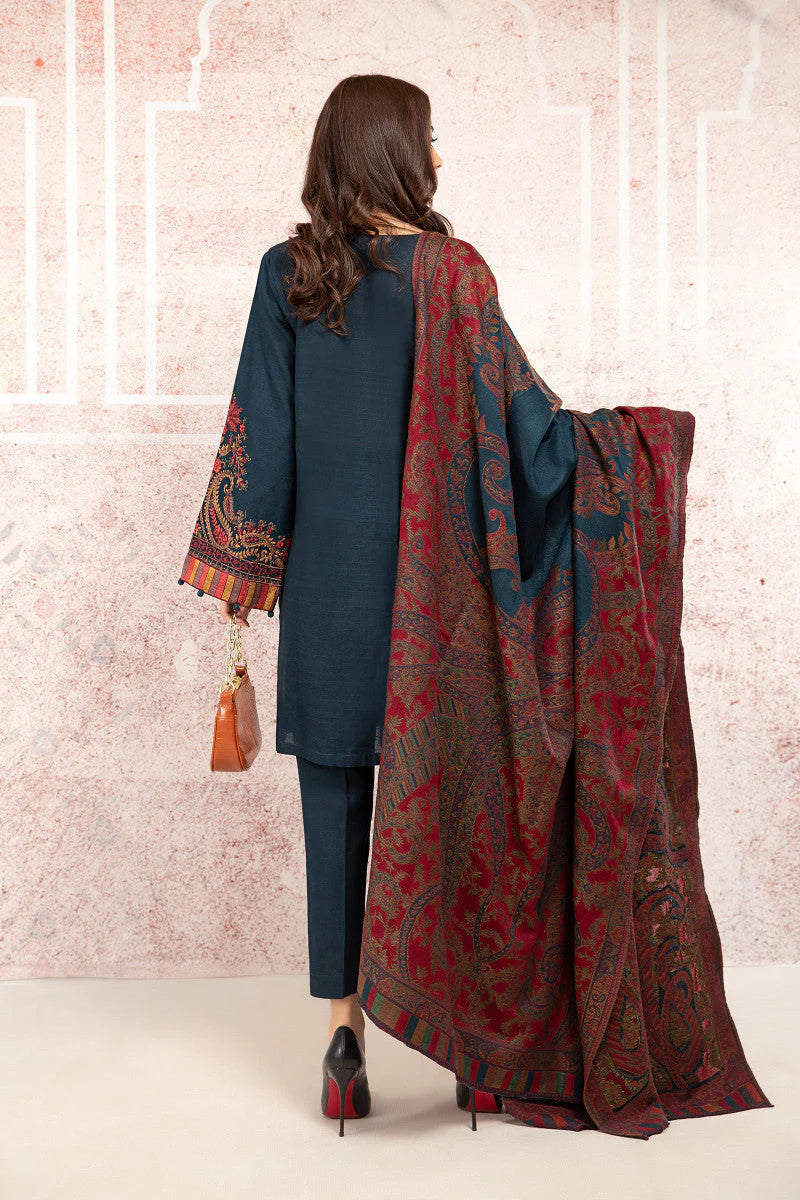 Maria B Embroidered lawn Three Piece MB-07