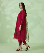 Sapphire Embroidered lawn Three Piece SPW-751