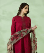 Sapphire Embroidered lawn Three Piece SPW-751