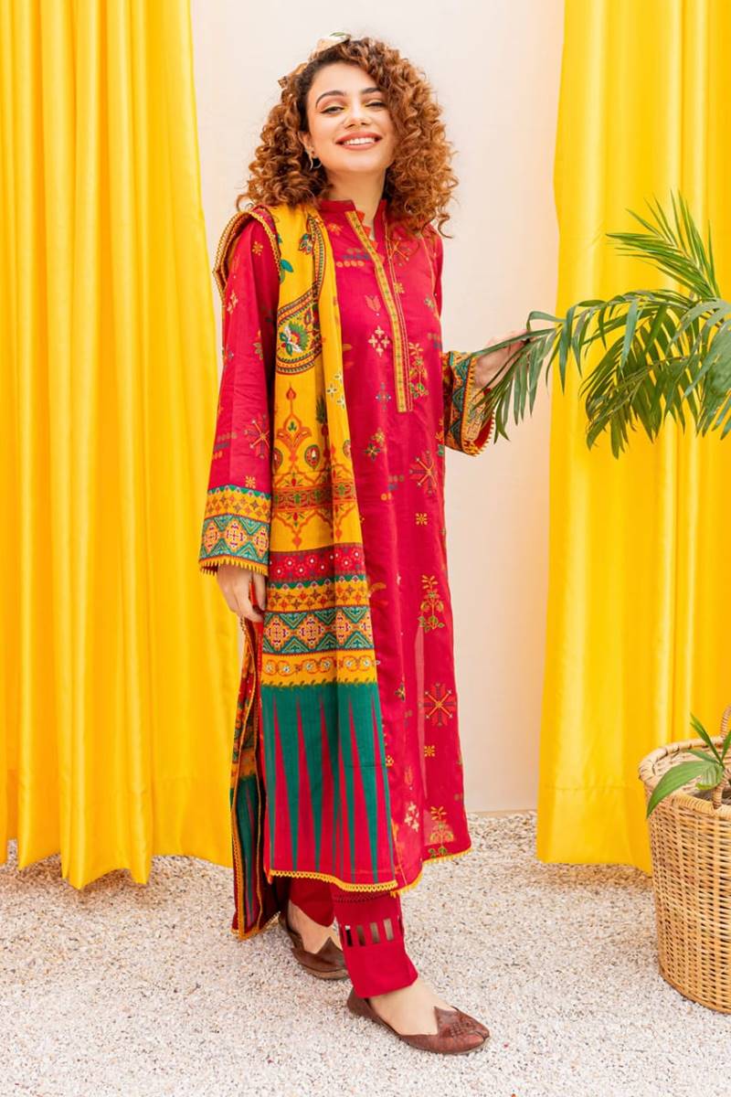 Batik BT-01 Dhanak Three Piece Summer  Collection
