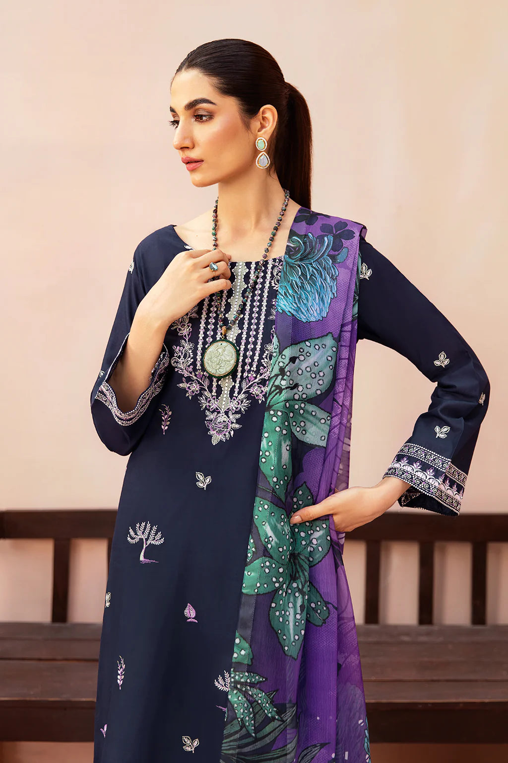 Sapphire Embroidered 3PCS Summer Lawn Collection SP-208