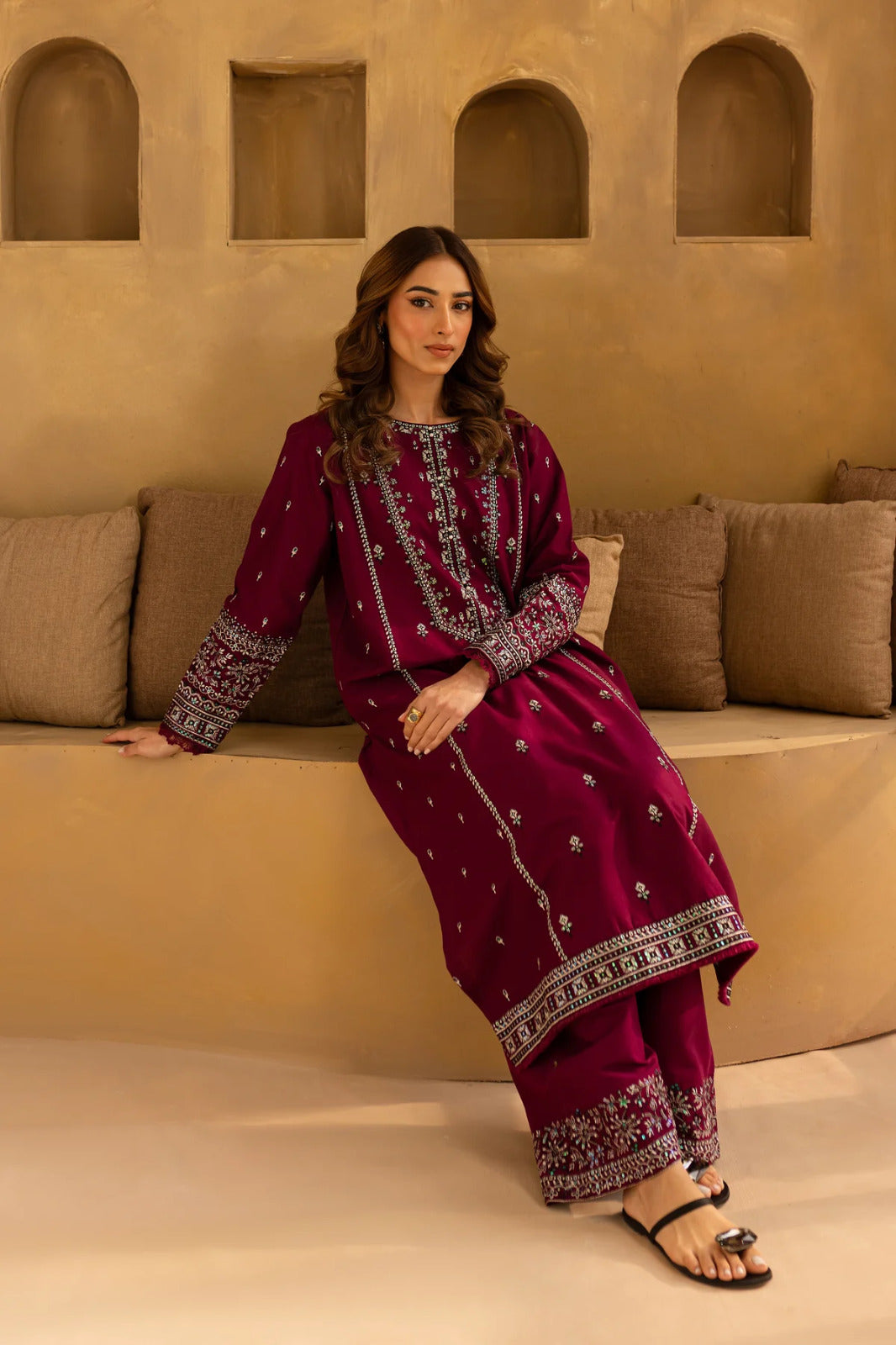 Kayseria D-92 Embroidered Two Piece Lawn Collection