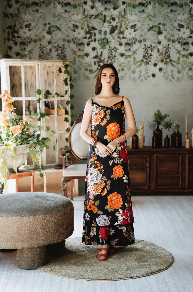 fcc-841 Printed Airjet Shamoz Silk Three Piece