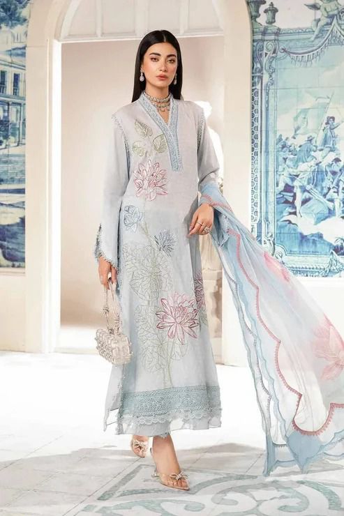 Maria-B D-06 Printed three  piece