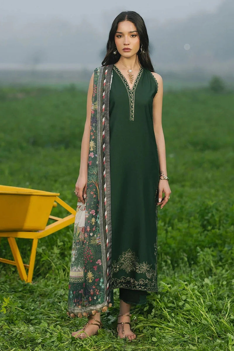 IZEL  Embroidered lawn Three Piece IZ-07