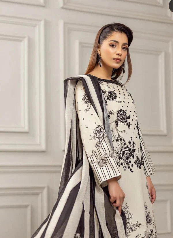tawakal D-91 Printed three  piece suit