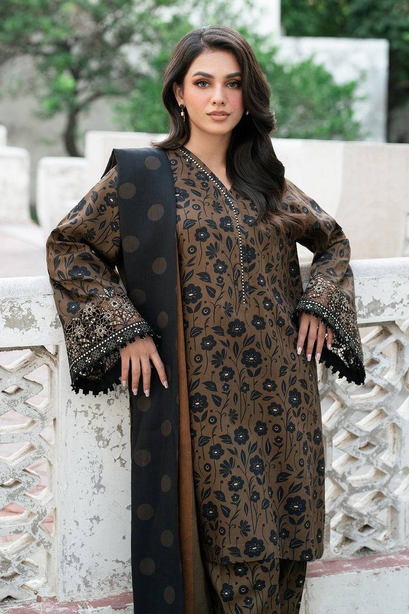 Baroque D-70  Printed three  piece suit