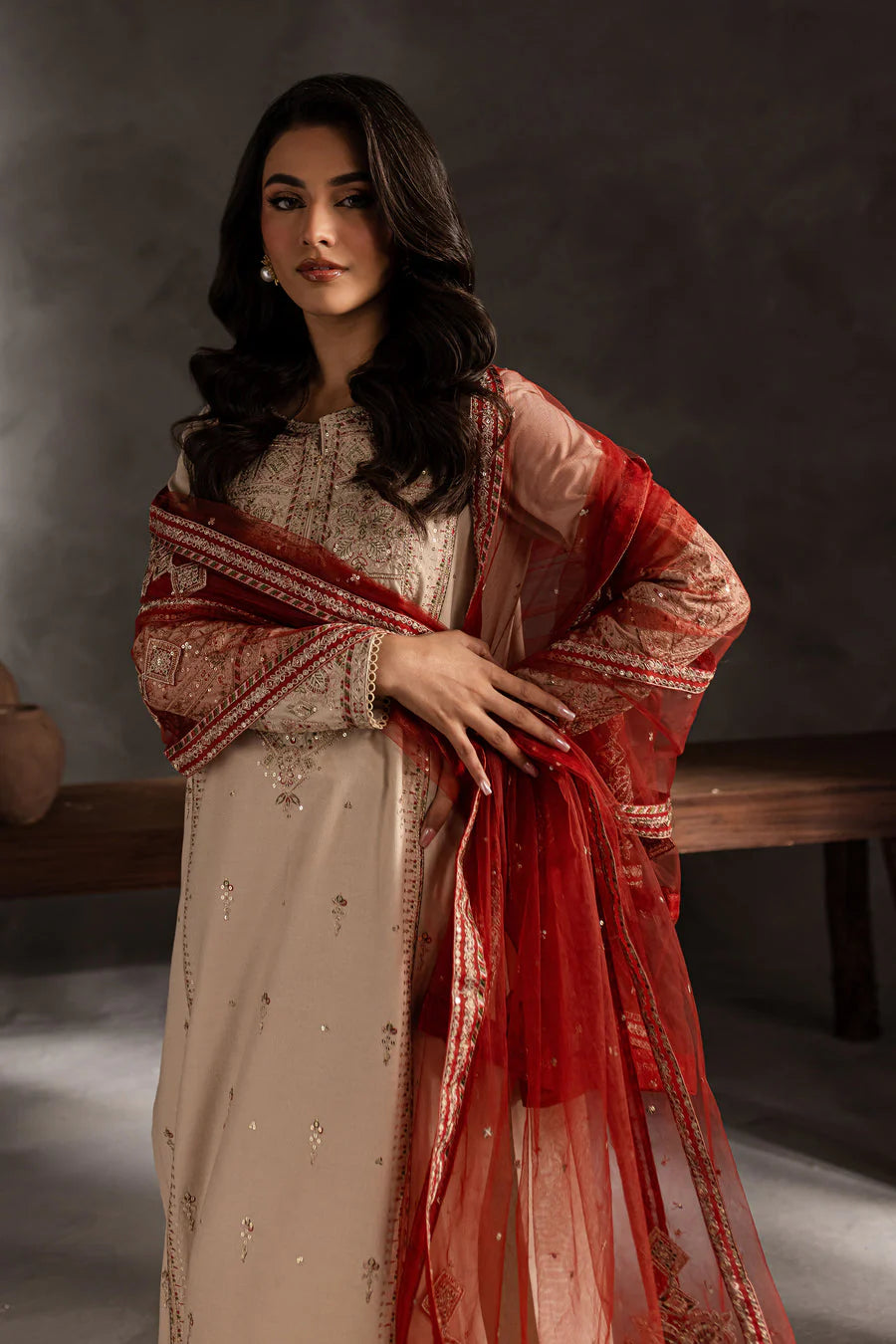 Laam Embroidered 3PCS Summer Lawn Collection LM-81