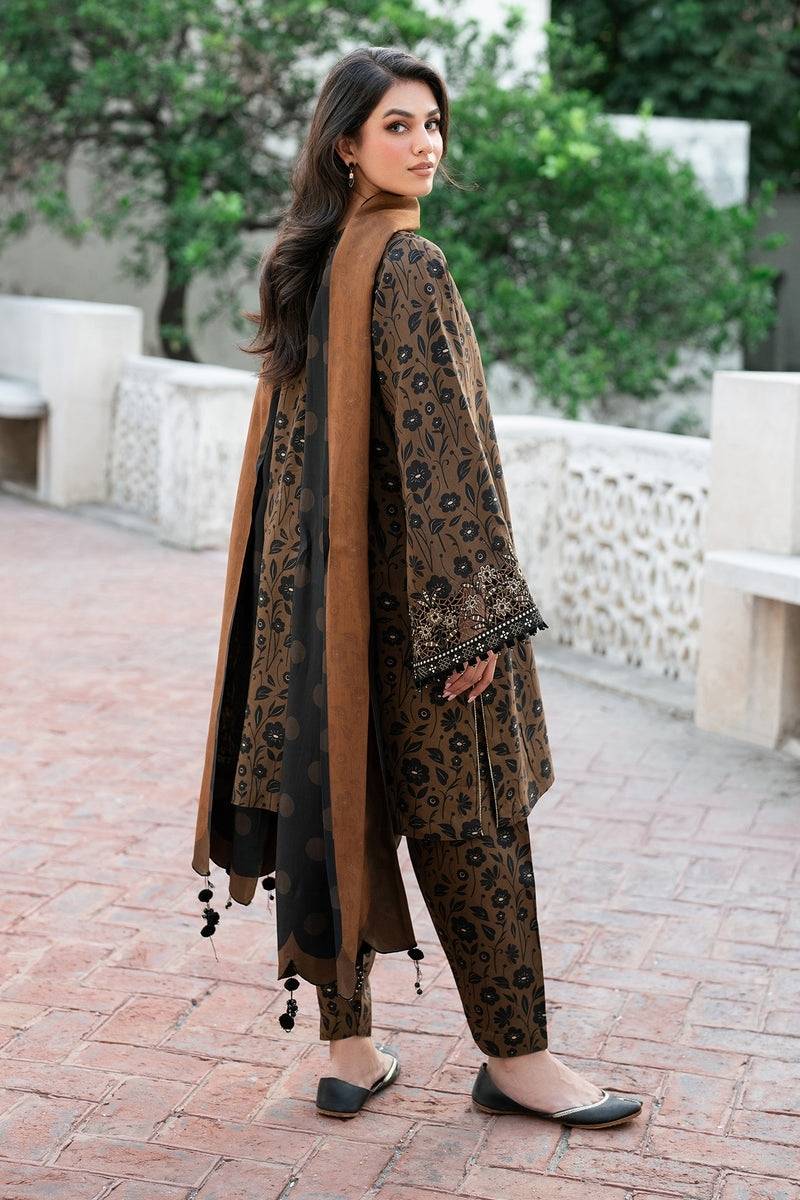 Baroque D-70  Printed three  piece suit