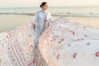 Qalamkar Chikenkari Embroidered lawn Three Piece QL-1035