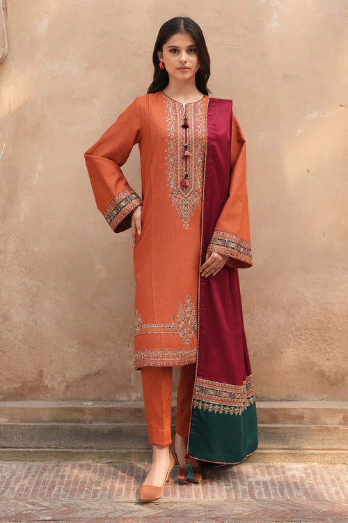 JAZMIN Embroidered lawn Three Piece jz-105