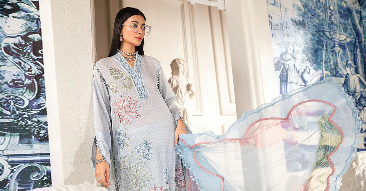 Maria-B D-06 Printed three  piece