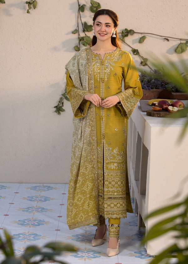 Laam Embroidered 3PCS Summer Lawn Collection LM-82