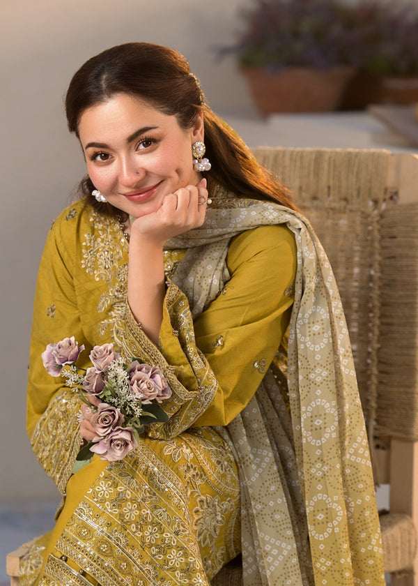 Laam Embroidered 3PCS Summer Lawn Collection LM-82