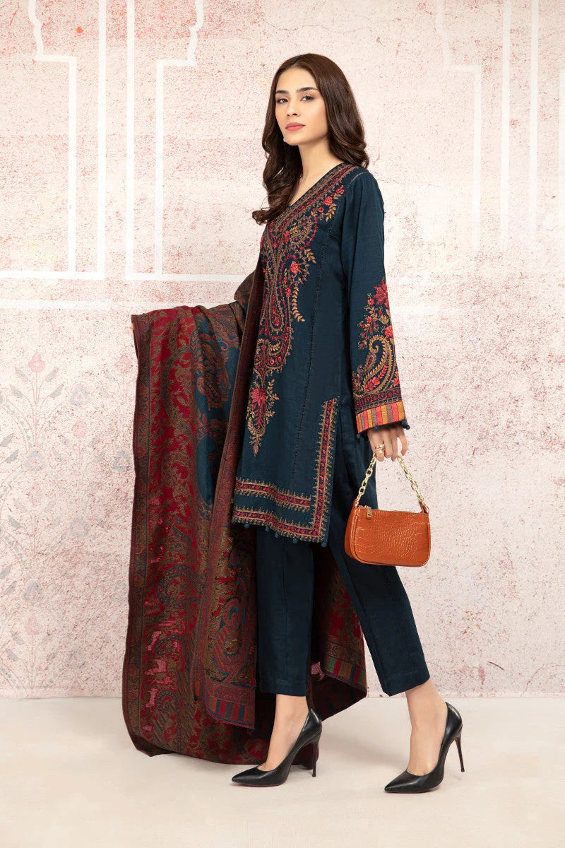 Maria B Embroidered  lawn Three Piece MB-07