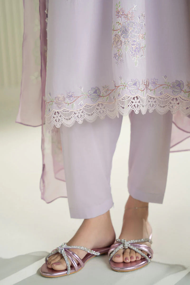 Cross stitch Embroidered lawn Three Piece CS-12