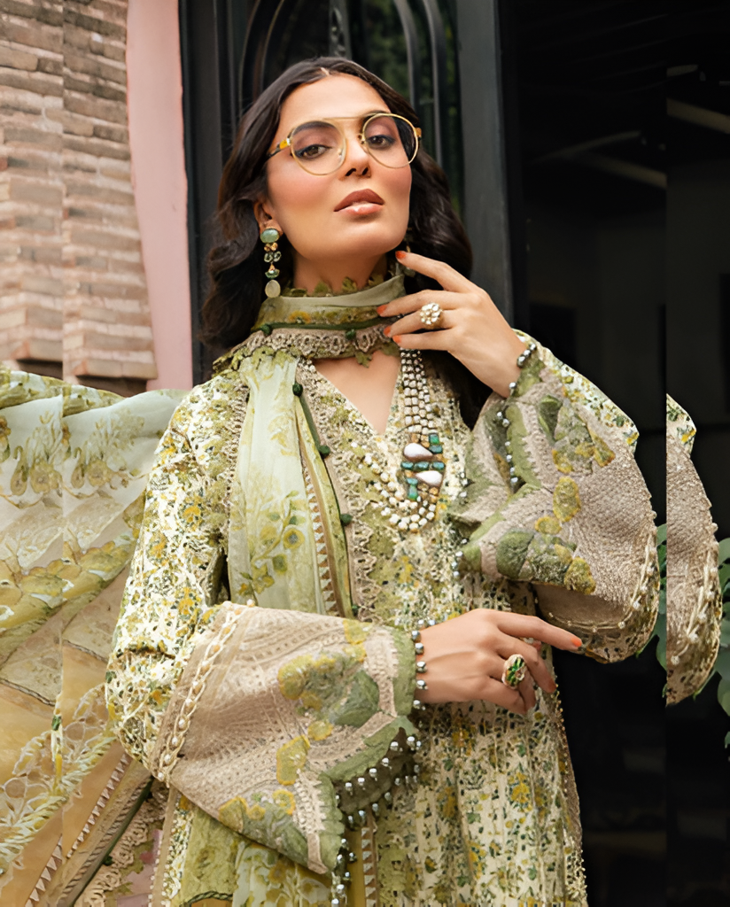 Maria-B D-01 Printed three  piece