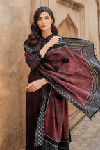 Baroque D-796 Printed three  piece